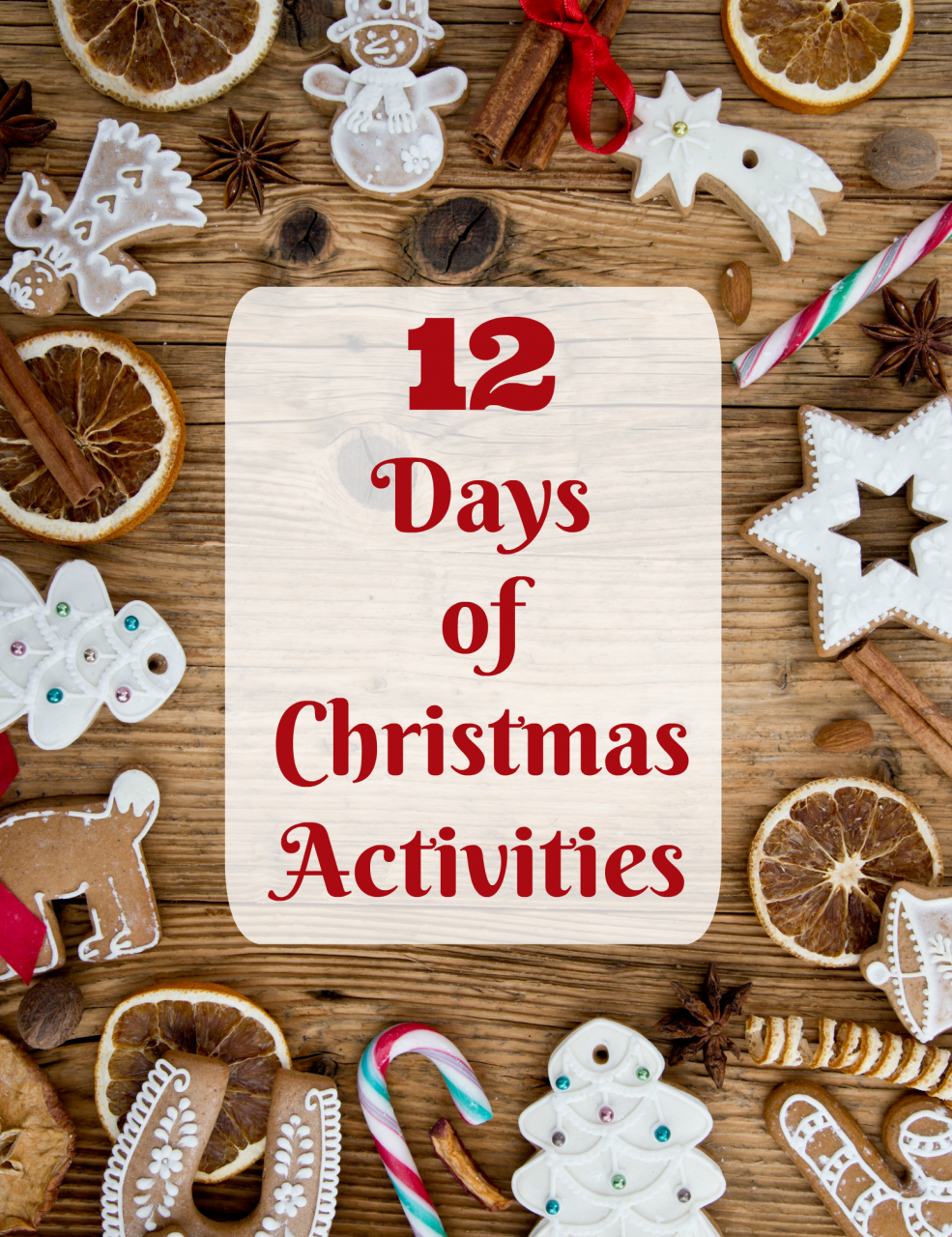 12 Days of Christmas printable Activities Christmas Countdown for