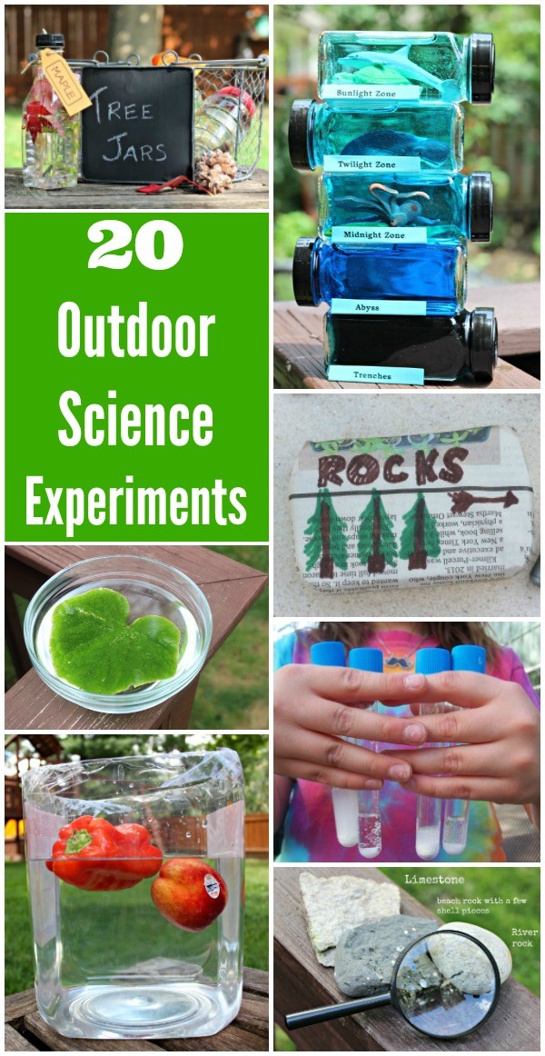 20 Outdoor Science Experiments - B2ap3 Large OutDoor Science Experiments Activities