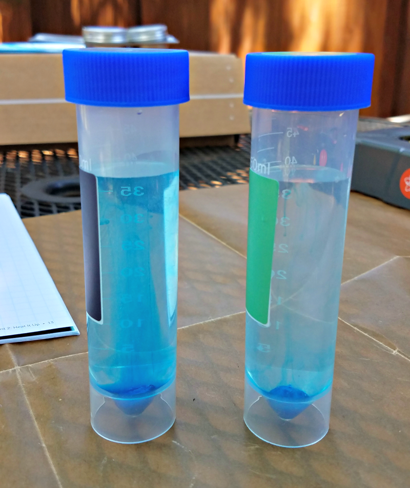 science experiments using test tubes