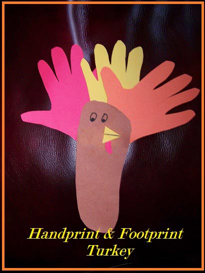 Handprint & footprint Turkey