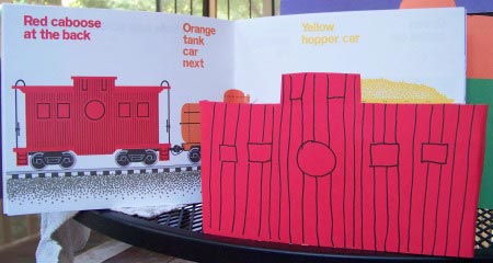 Create Your Own Freight Train & Color Matching Activity