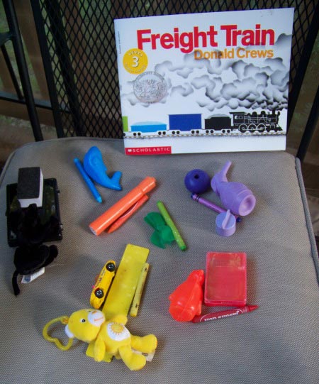 Create Your Own Freight Train & Color Matching Activity