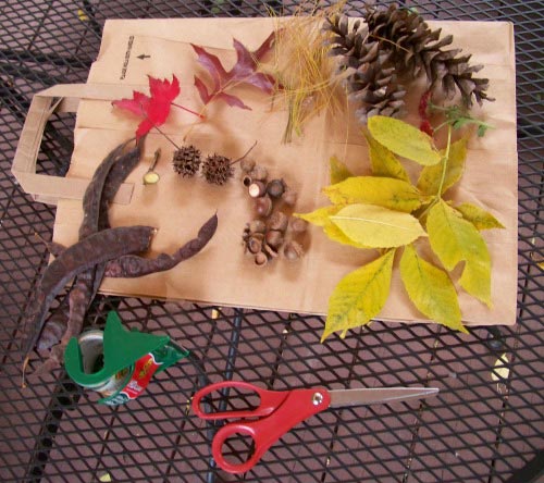 Quick and easy supplies for a Nature Crown