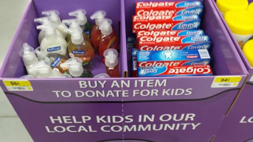 Donating to Local Schools #SimpleGiving