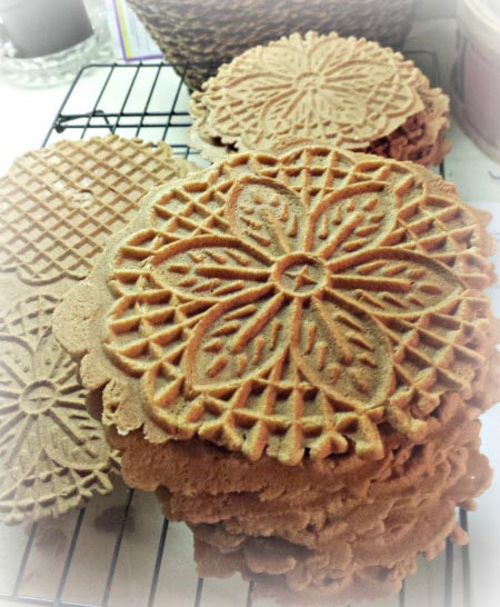 Pizzelle Cookies