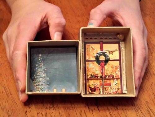 Recycle Old Cards for Christmas Ornaments