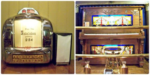 player piano and juke box Patee House