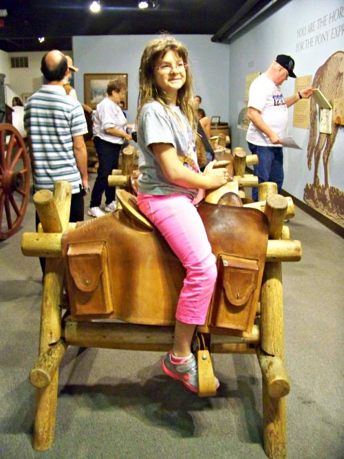 Pony Express Saddle rides