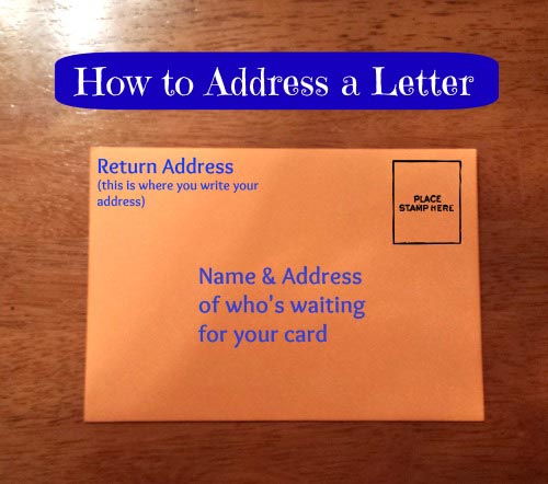 How to Address a Letter #FunnyPetCards #shop