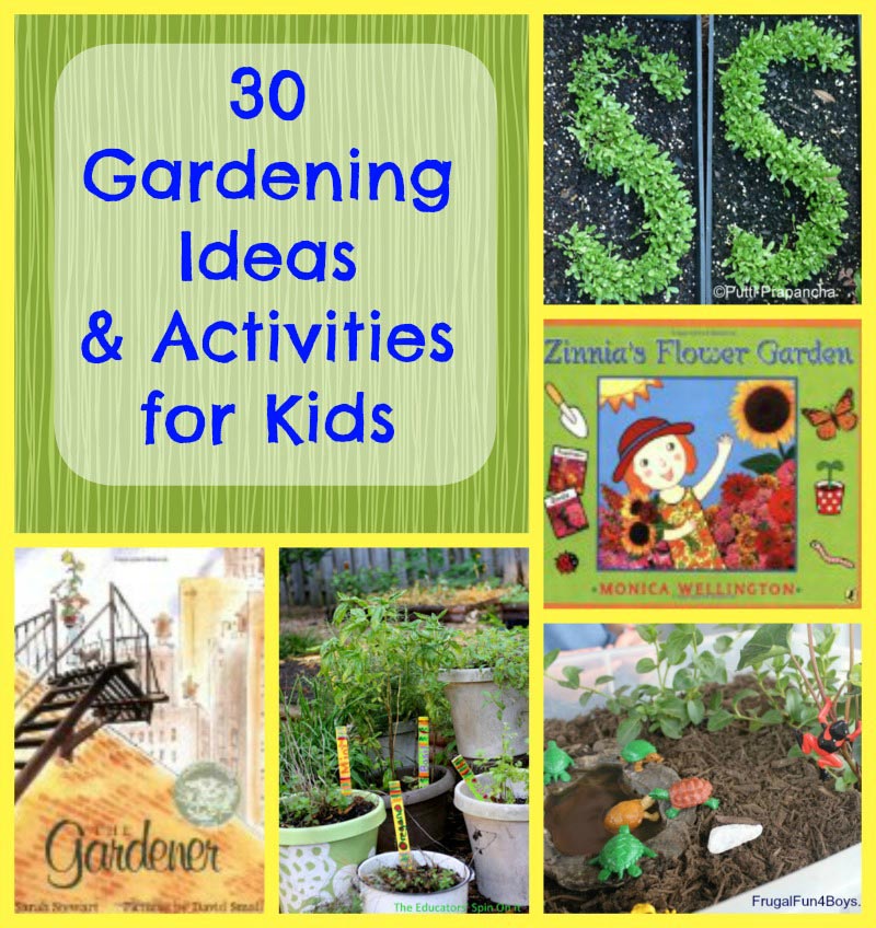 Gardening activities for kids