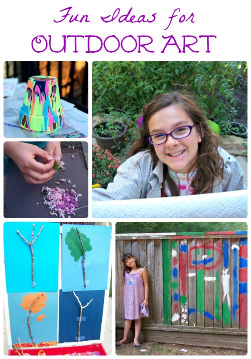Fun Outdoor Arts and Crafts Ideas for Kids  Fireflies and Mud Pies