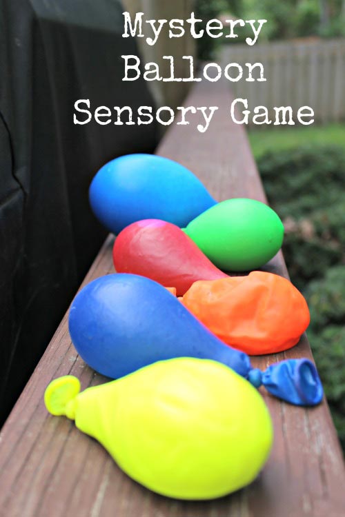 Mystery Balloon Sensory Game
