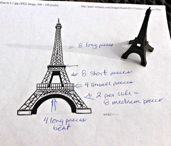 eiffel tower art project