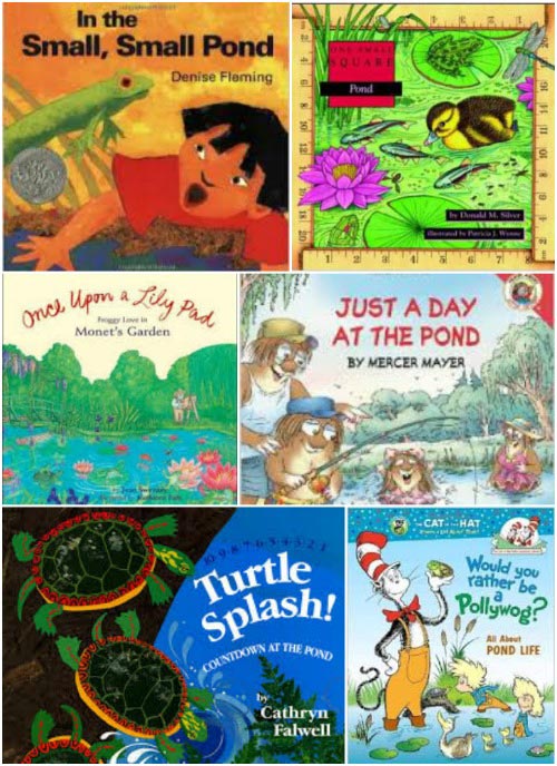 kids books about pond life