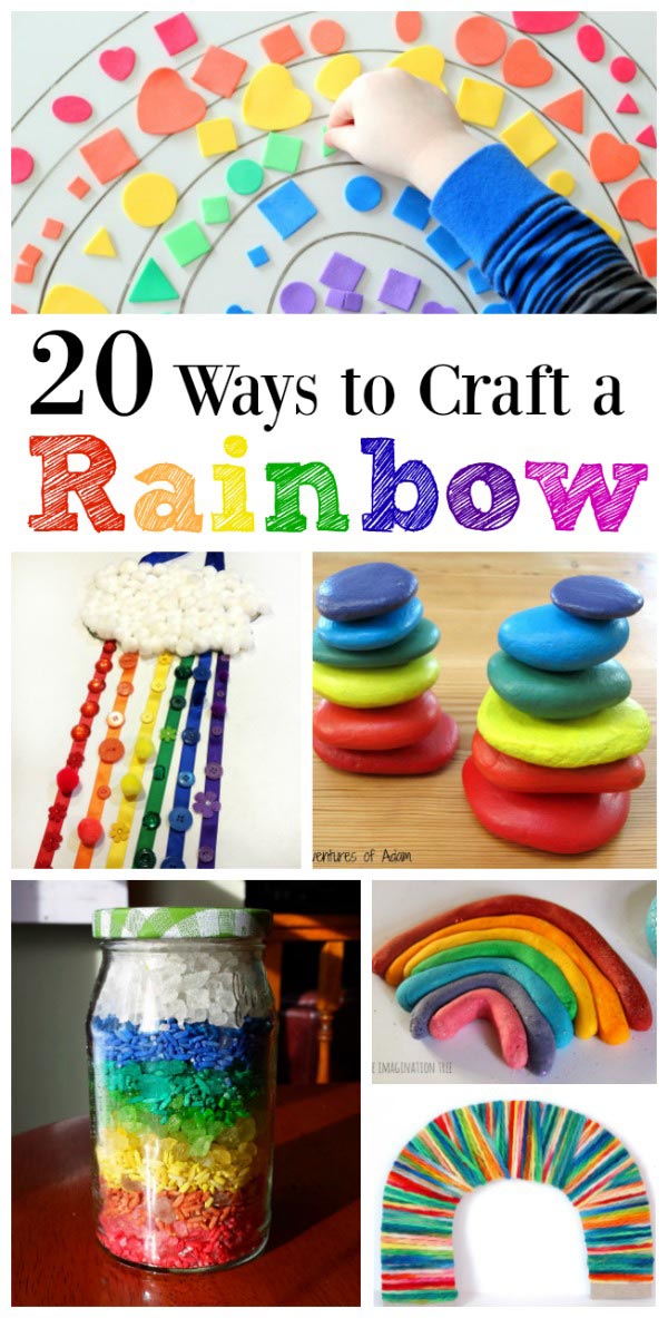 Colors of the Rainbow: 20 Craft Ideas for Kids