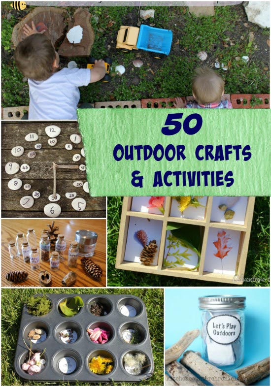 Outdoor activities and crafts for kids