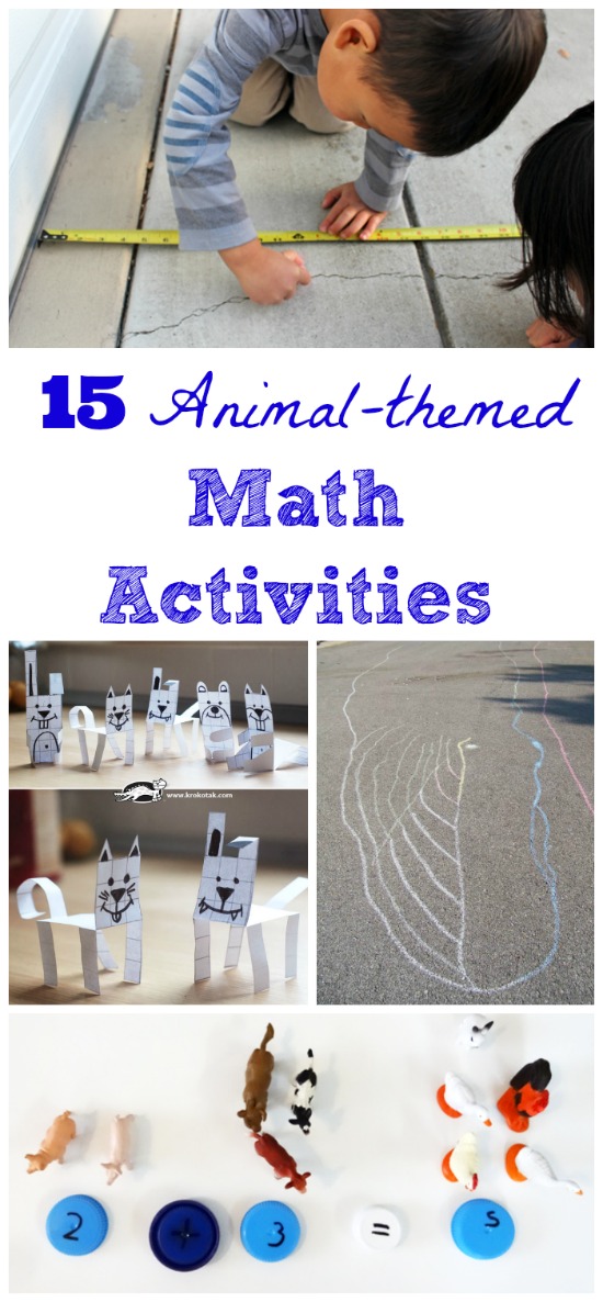 animal activities for preschool