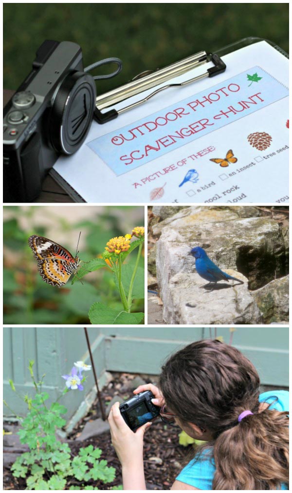 Free printable Photo Scavenger Hunt for Kids