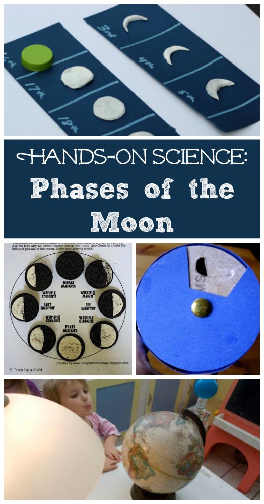 Phases of the Moon crafts and science activities