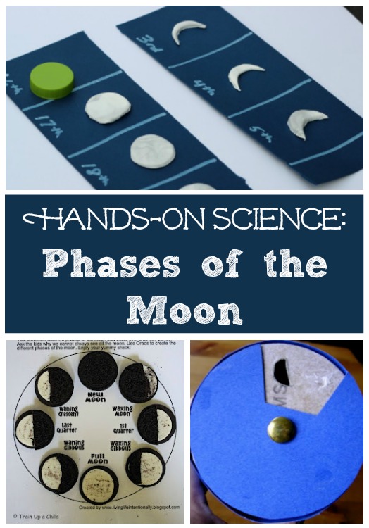Moon activities for kids: crafts and science 