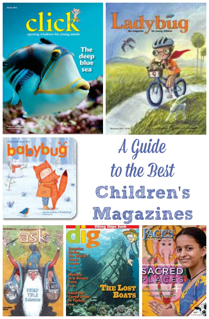 the best magazines for toddlers, kids & tweens