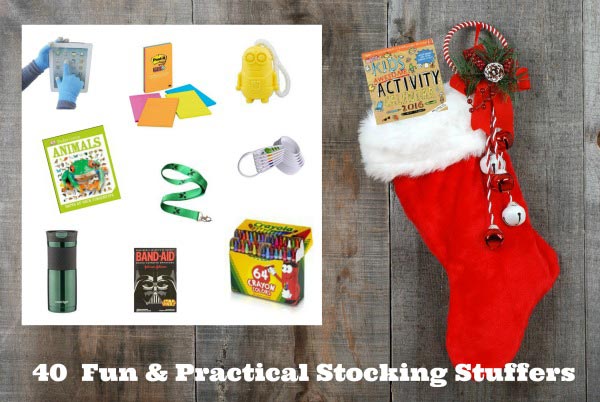 Stocking stuffers for preschoolers, big kids, tweens and teens