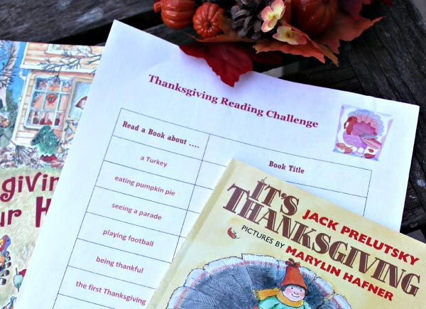 Reading Challenge for Thanksgiving