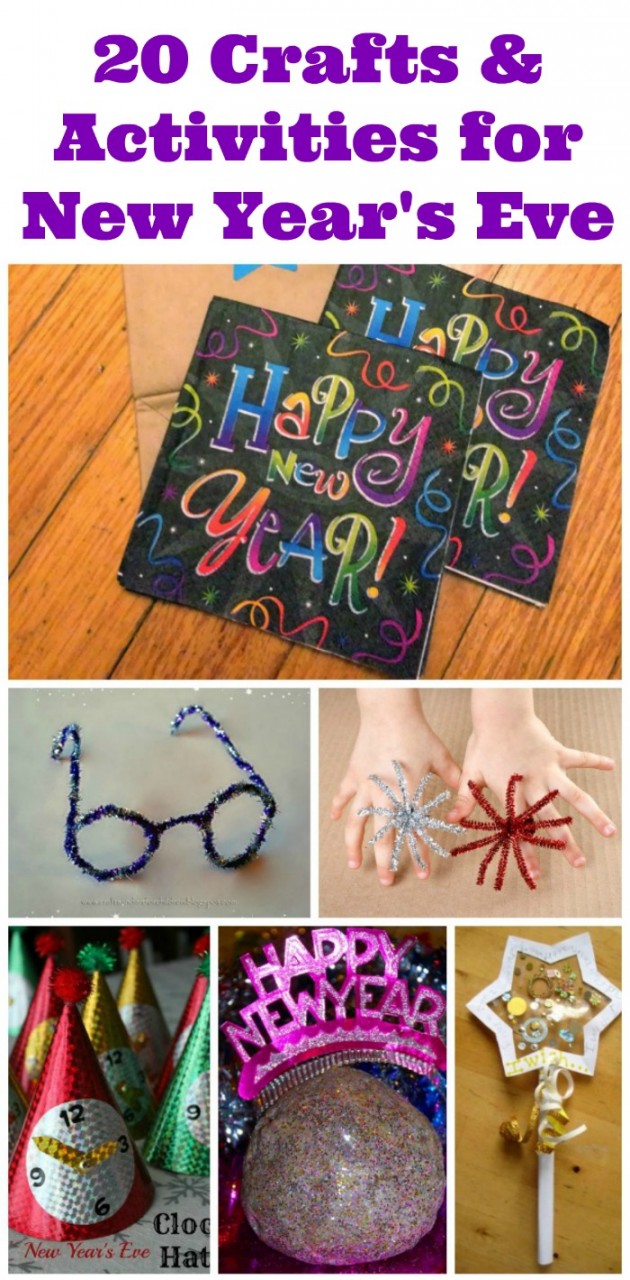 New Years activities and craft ideas for kids