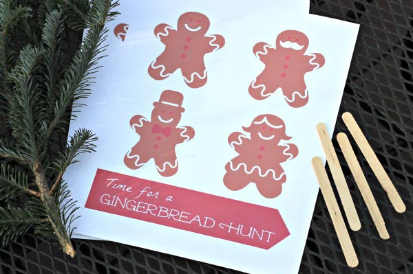 fun christmas games for kids: go on a gingerbread hunt