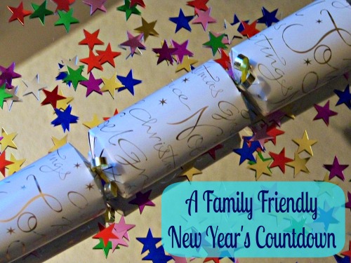 New Years Eve countdown activities for kids and families at home