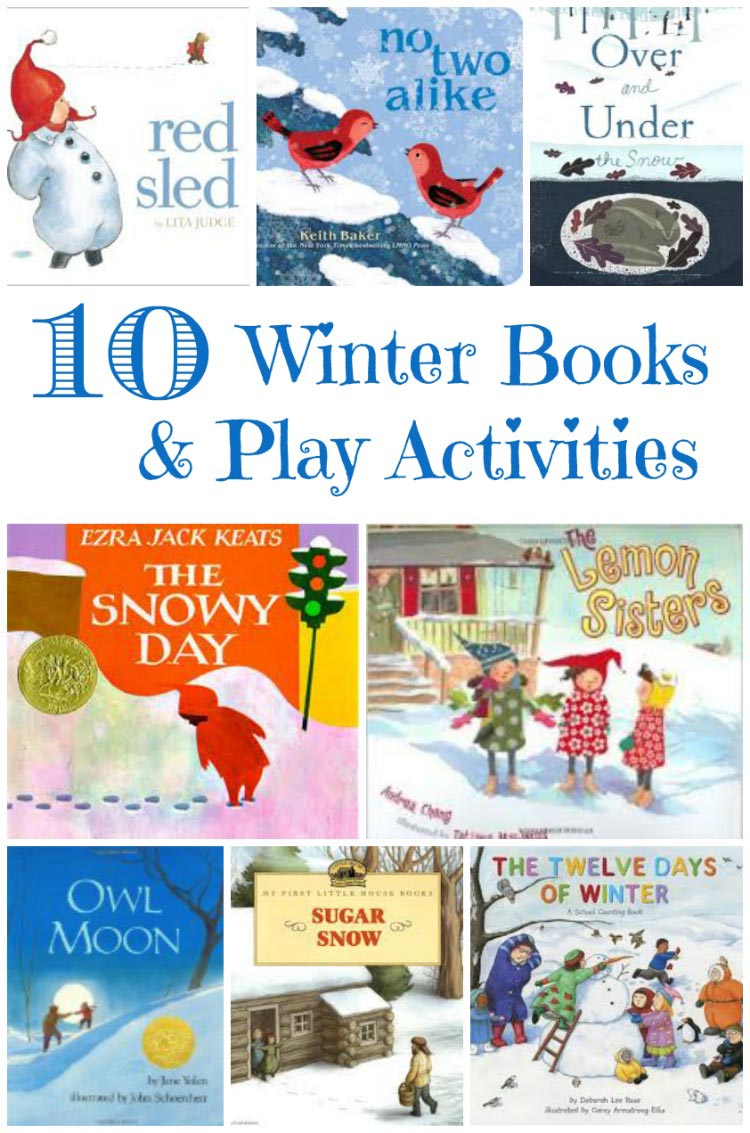 winter books and activities for kids