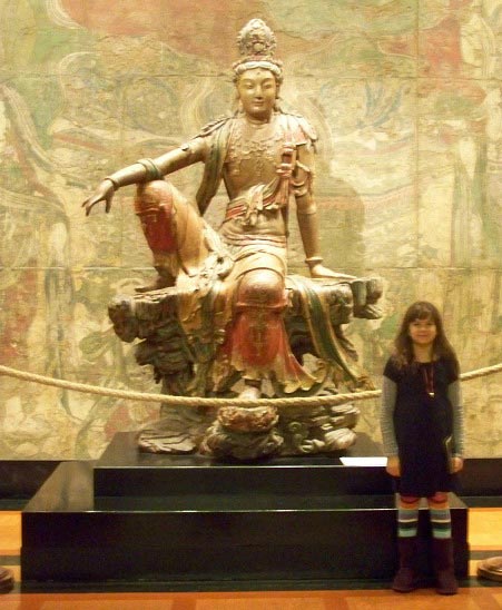 Chinese art at the museum