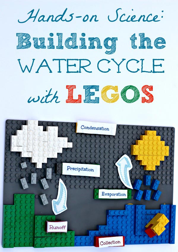 Water Cycle Project science model using LEGOS