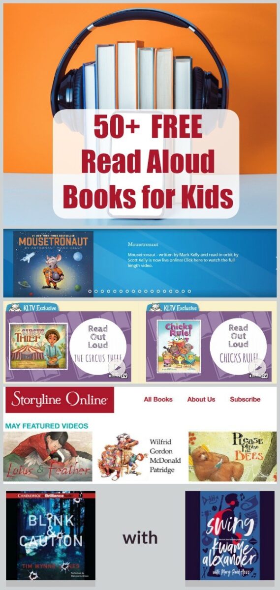 50+ FREE Read Aloud Books Online