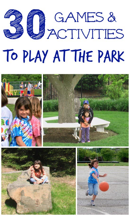 Fun kids games to play at the park