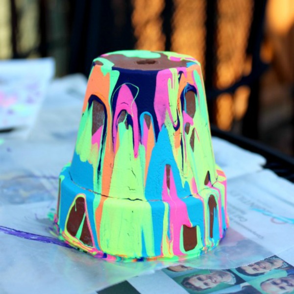 Fingerprint Flowerpot Craft DIY for Kids - Mama Cheaps®