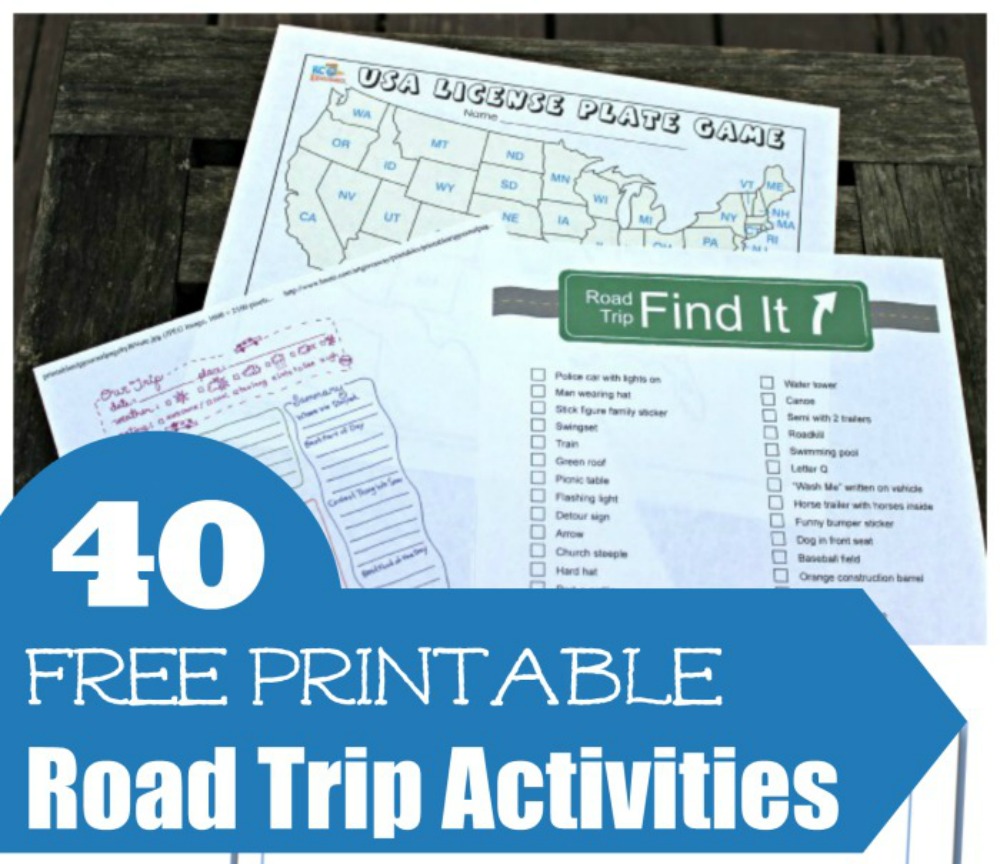 25+ Free Road Trip Printables For A Truly Fun Family Car Trip