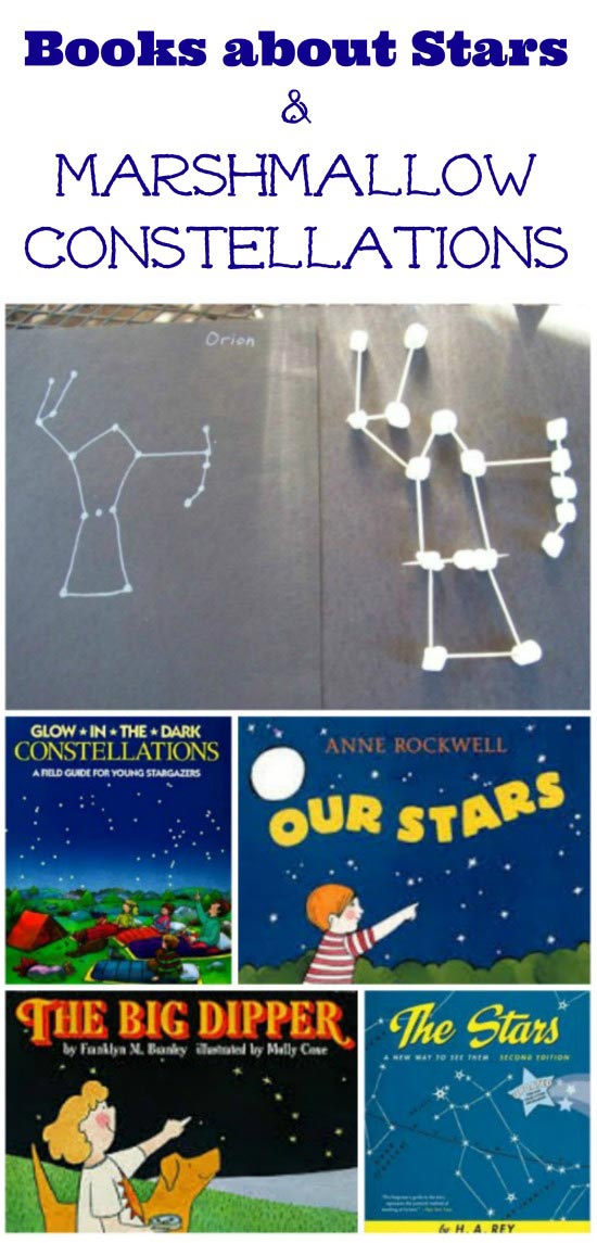 Marshmallow Star Constellations for Kids | Hands-on science activities for the night sky