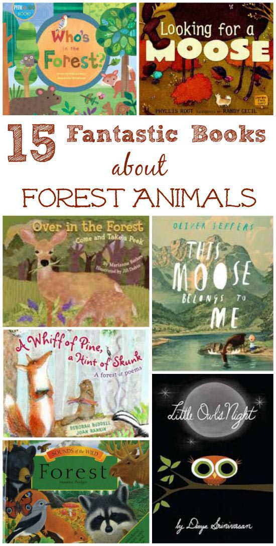 15 Children's Books about Forest Animals