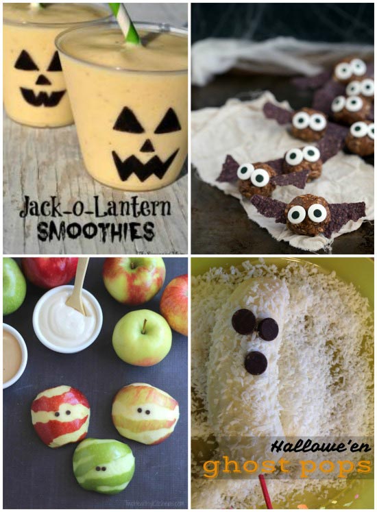 Fall Activities for Kids - make healthy halloween treats afterschool