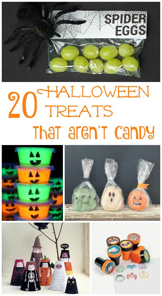 No Candy alternatives for Halloween - treats to hand out to trick or treaters!