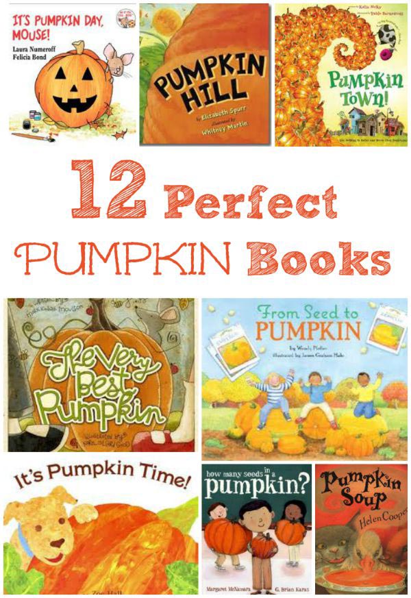 12 Children's stories about pumpkins and Fall themed pumpkin activities