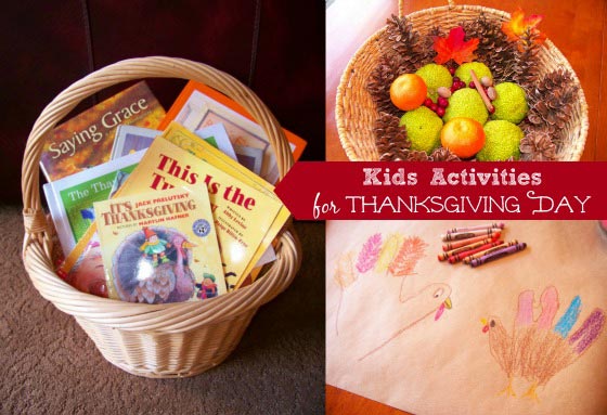 fun things for the kids to do on Thanksgiving