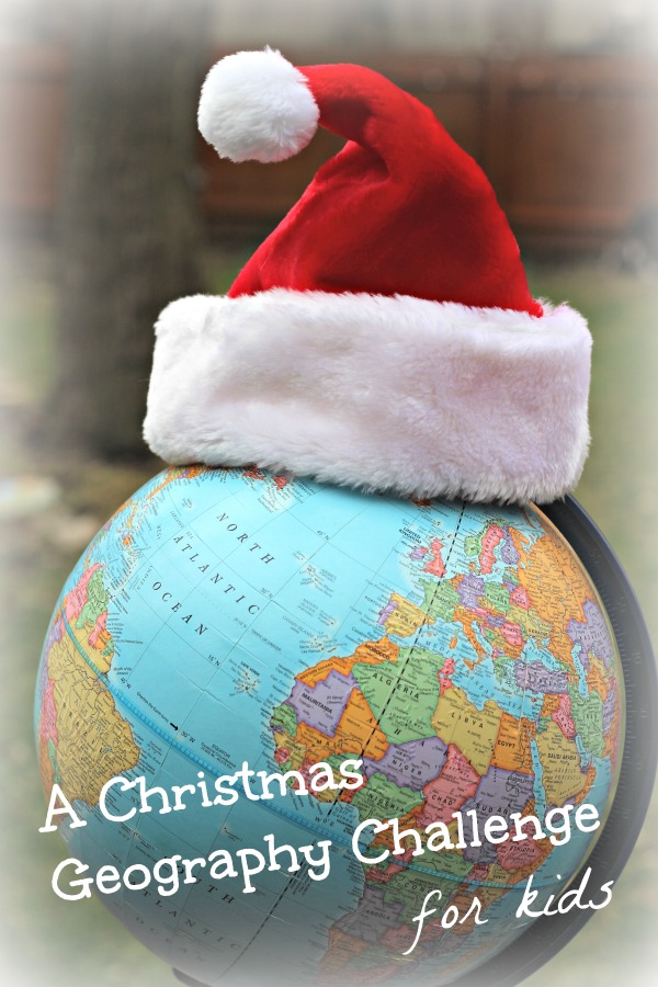 christmas geography activity for kids