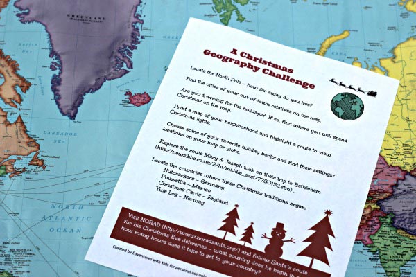 christmas around the world free printable geography activity for kids