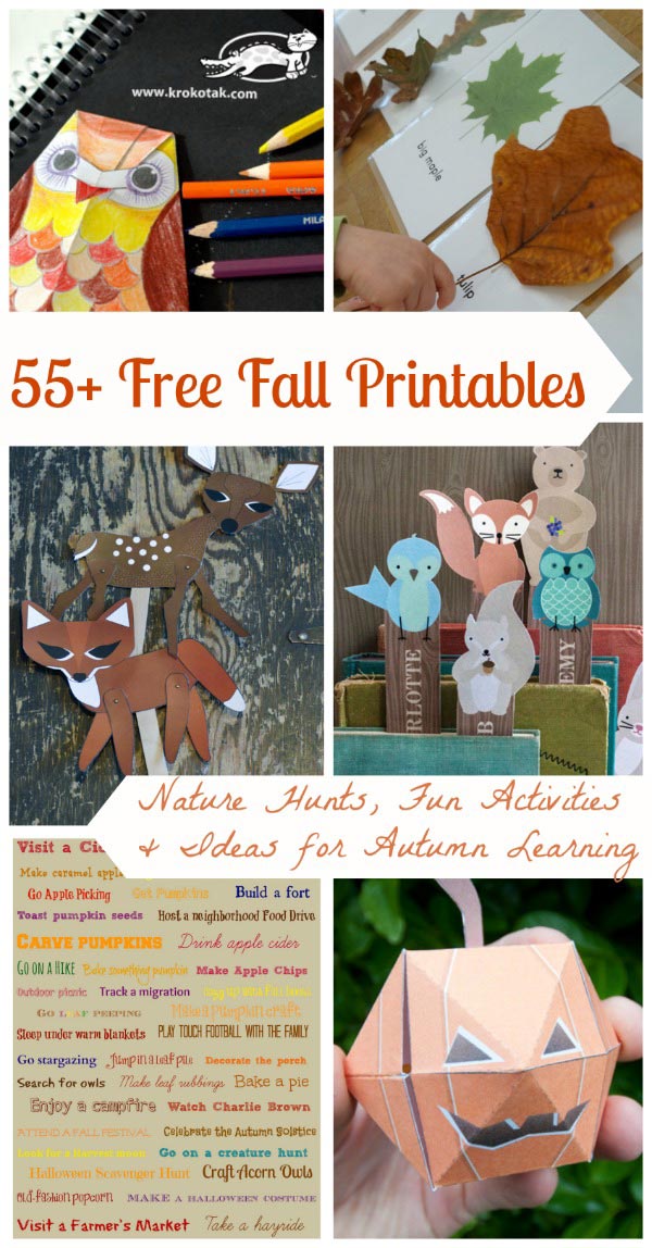 Free Printables for Autumn