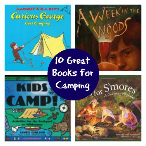 Kids books about camping