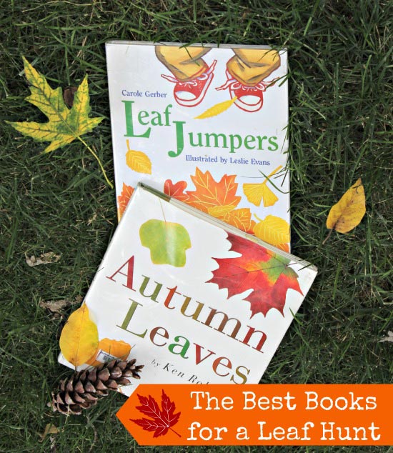 best kids books for a leaf hunt