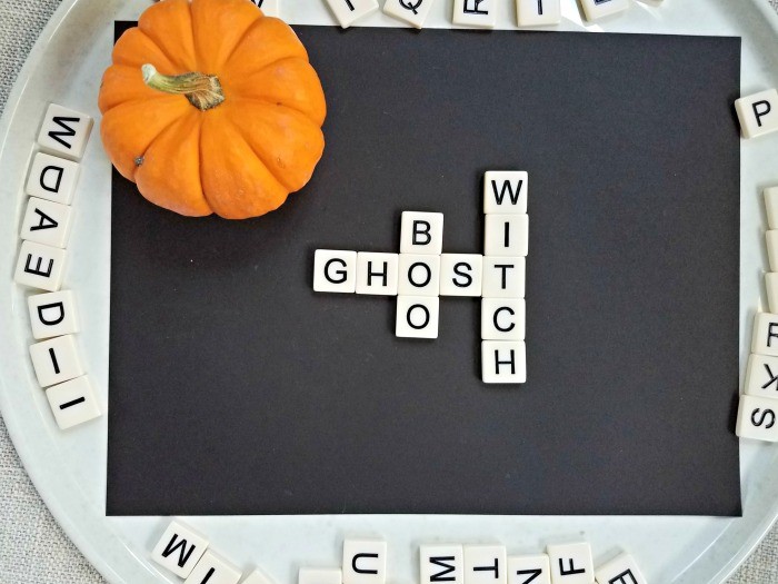 Easy Halloween word games