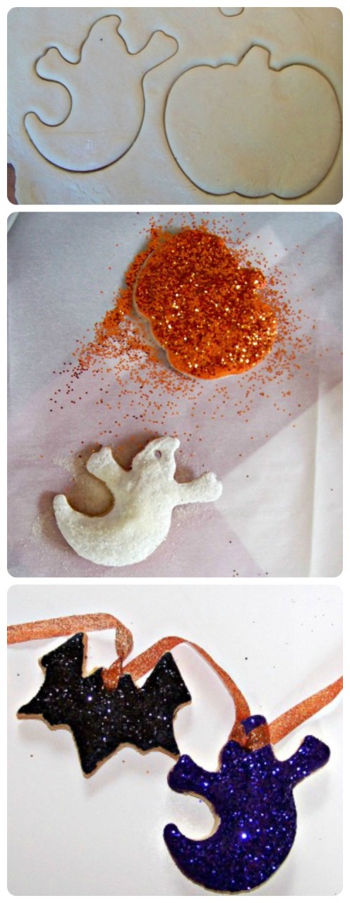 Shiny Salt dough ornaments 